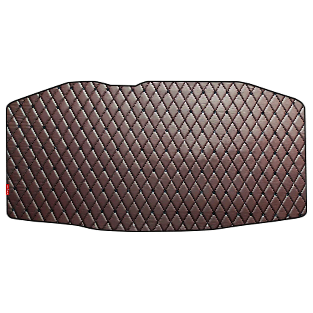 Luxury Leatherette Car Dicky Mat For Skoda Kylaq - Image 9