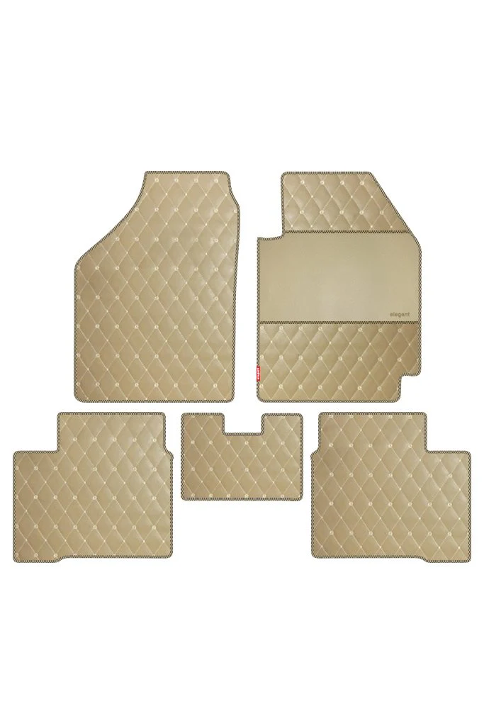 Luxury Leatherette Car Floor Mat For Volkswagen Vento - Image 4