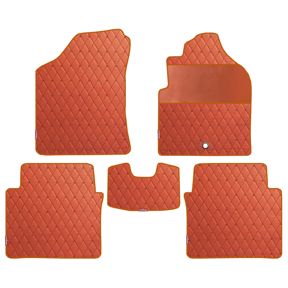 Luxury Leatherette Car Floor Mat For Hyundai Exter - Image 10