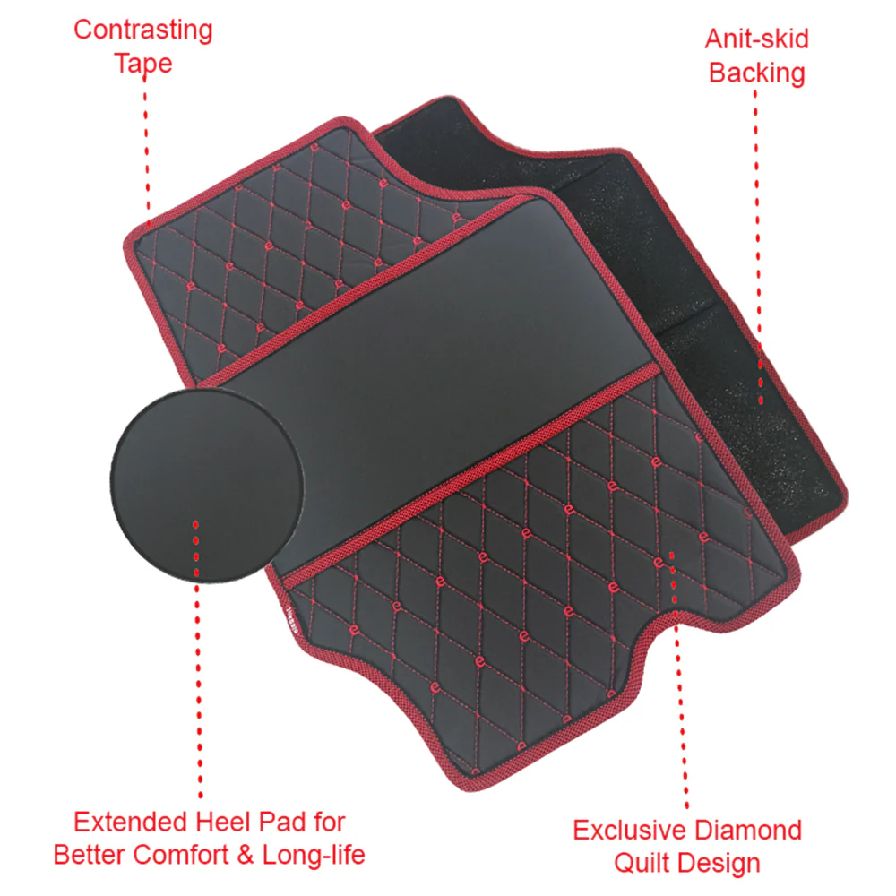 Luxury Leatherette Car Floor Mat For MG Comet EV - Image 9