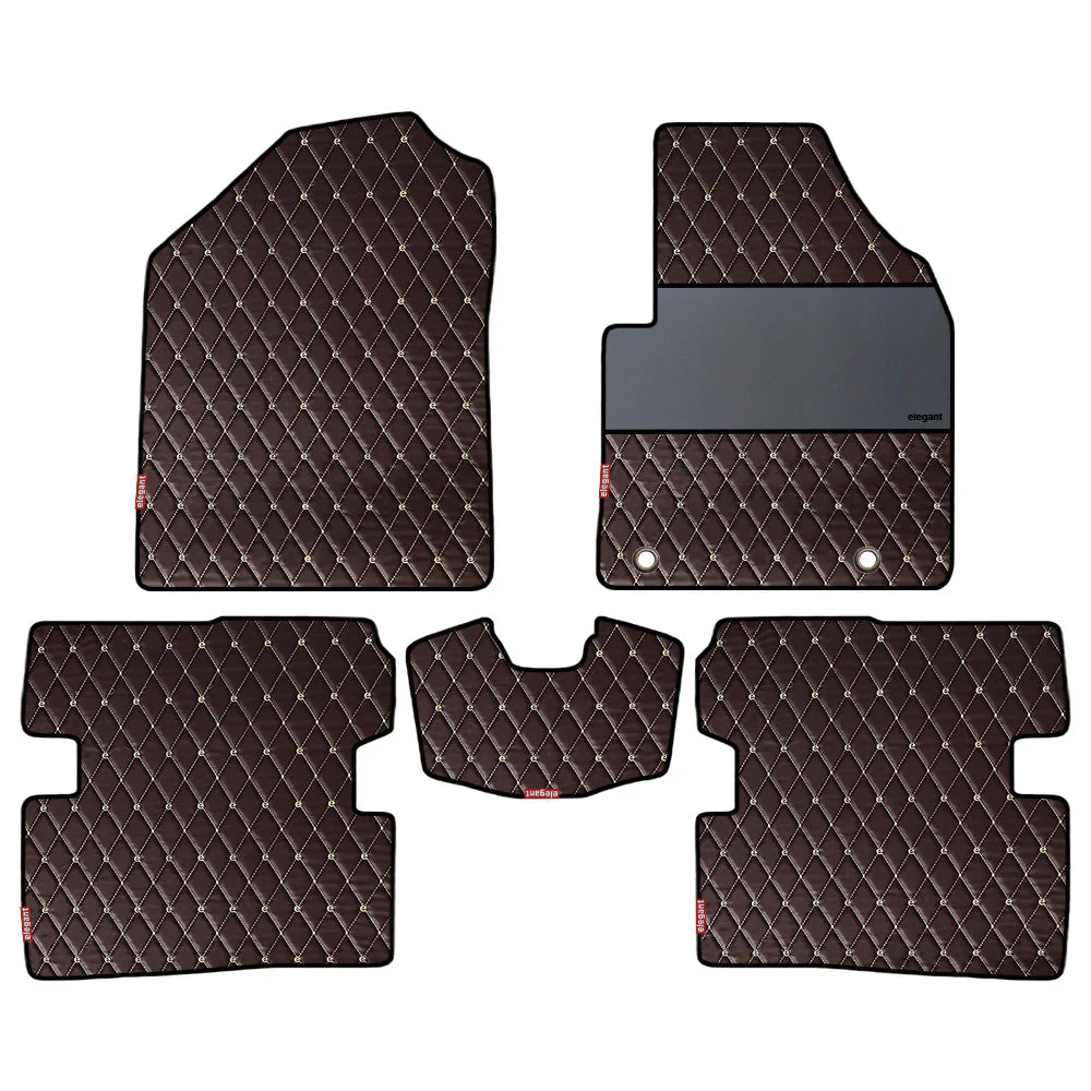 Luxury Leatherette Car Floor Mat For Hyundai  I10 Nios - Image 10