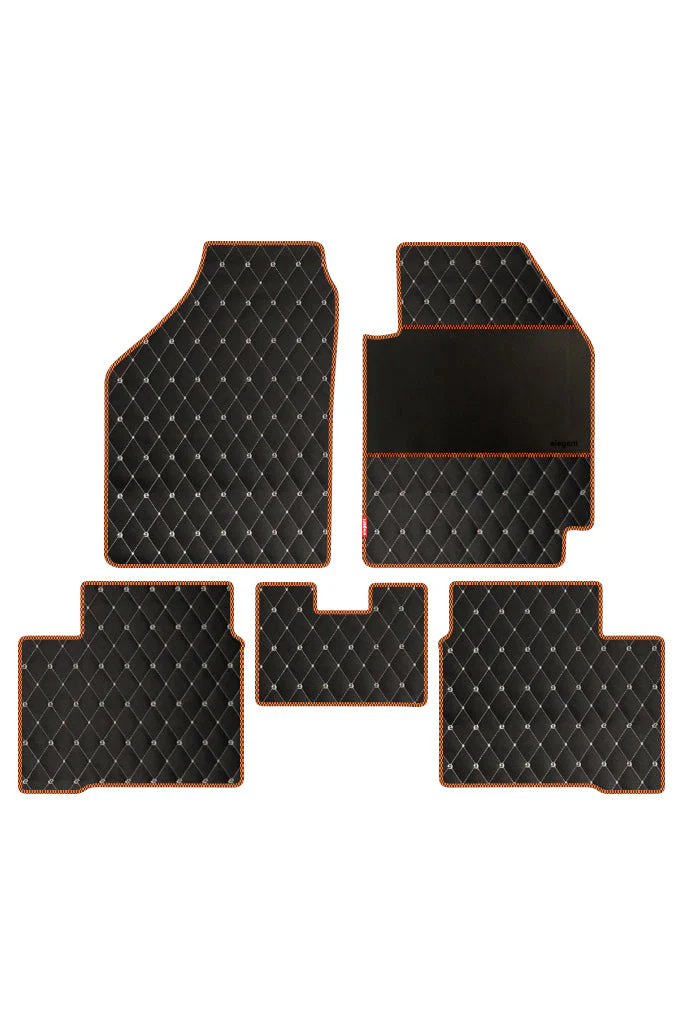 Luxury Leatherette Car Floor Mat For Nissan Magnite - Image 13
