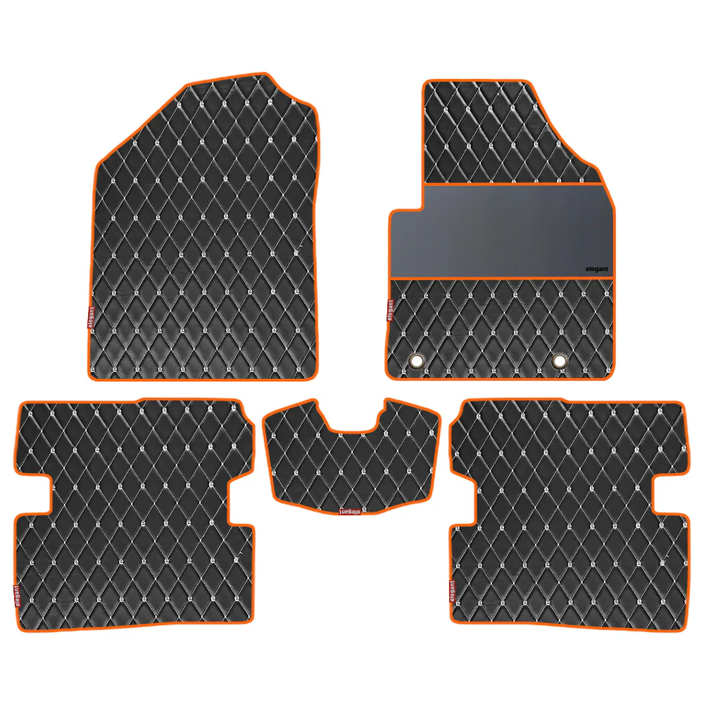 Luxury Leatherette Car Floor Mat For Kia Syros - Image 4