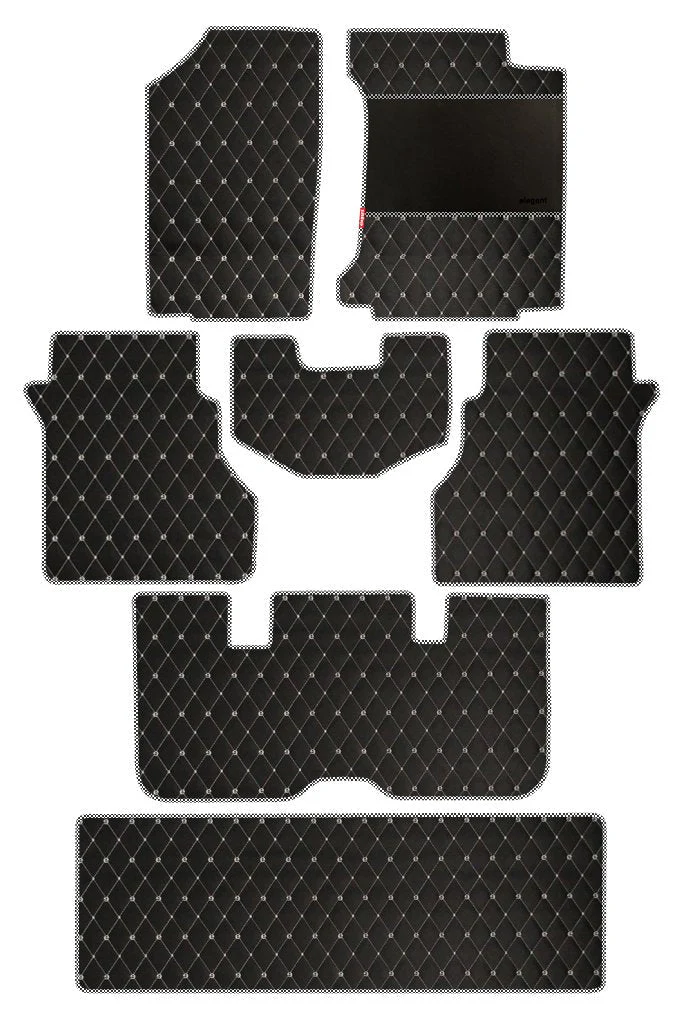 Luxury Leatherette Car Floor Mat For Mahindra XEV 9S - Image 2