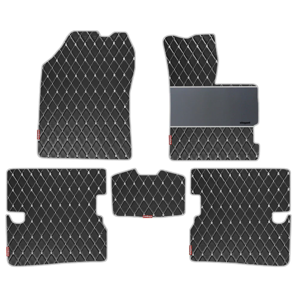 Luxury Leatherette Car Floor Mat For Mahindra XEV 9S - Image 8