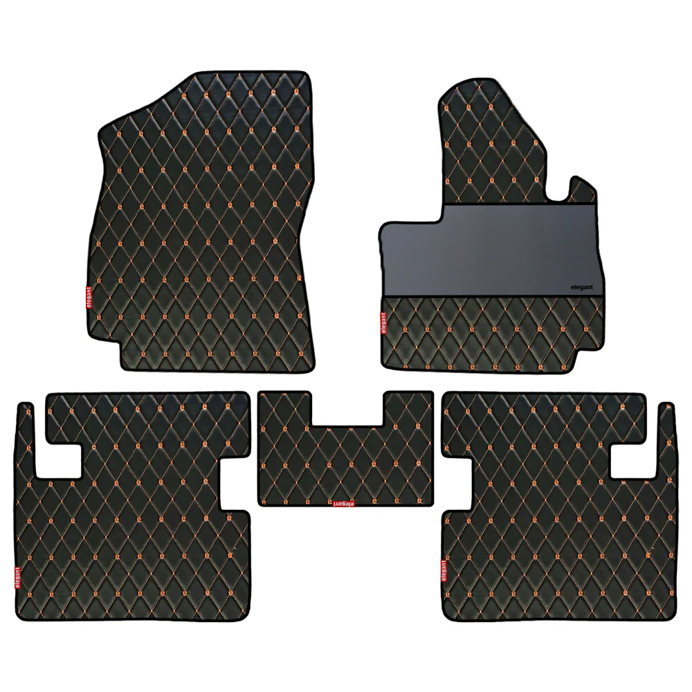 Luxury Leatherette Car Floor Mat For Tata Curvv - Image 5