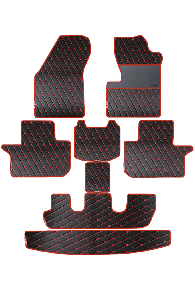 Luxury Leatherette Car Floor Mat For Tata Safari - Image 8