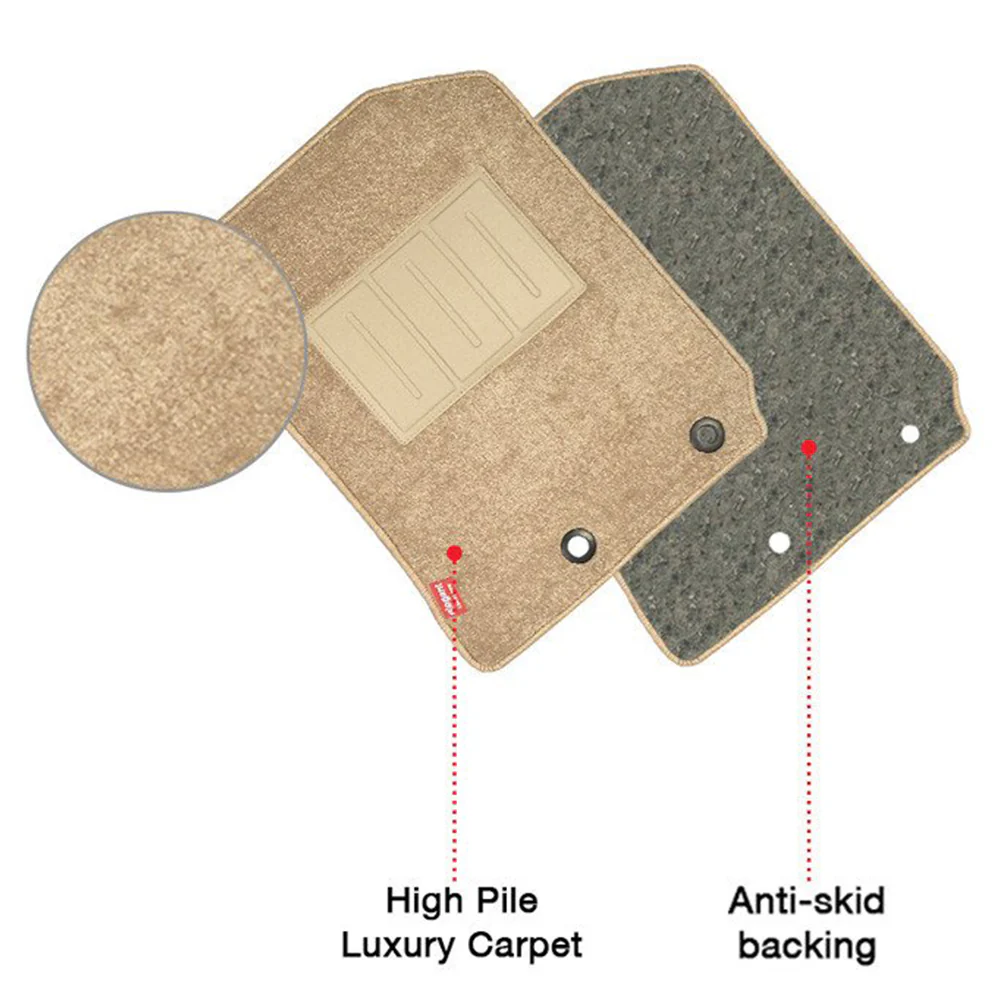 Miami Carpet Car Floor Mat For Honda Amaze - Image 4