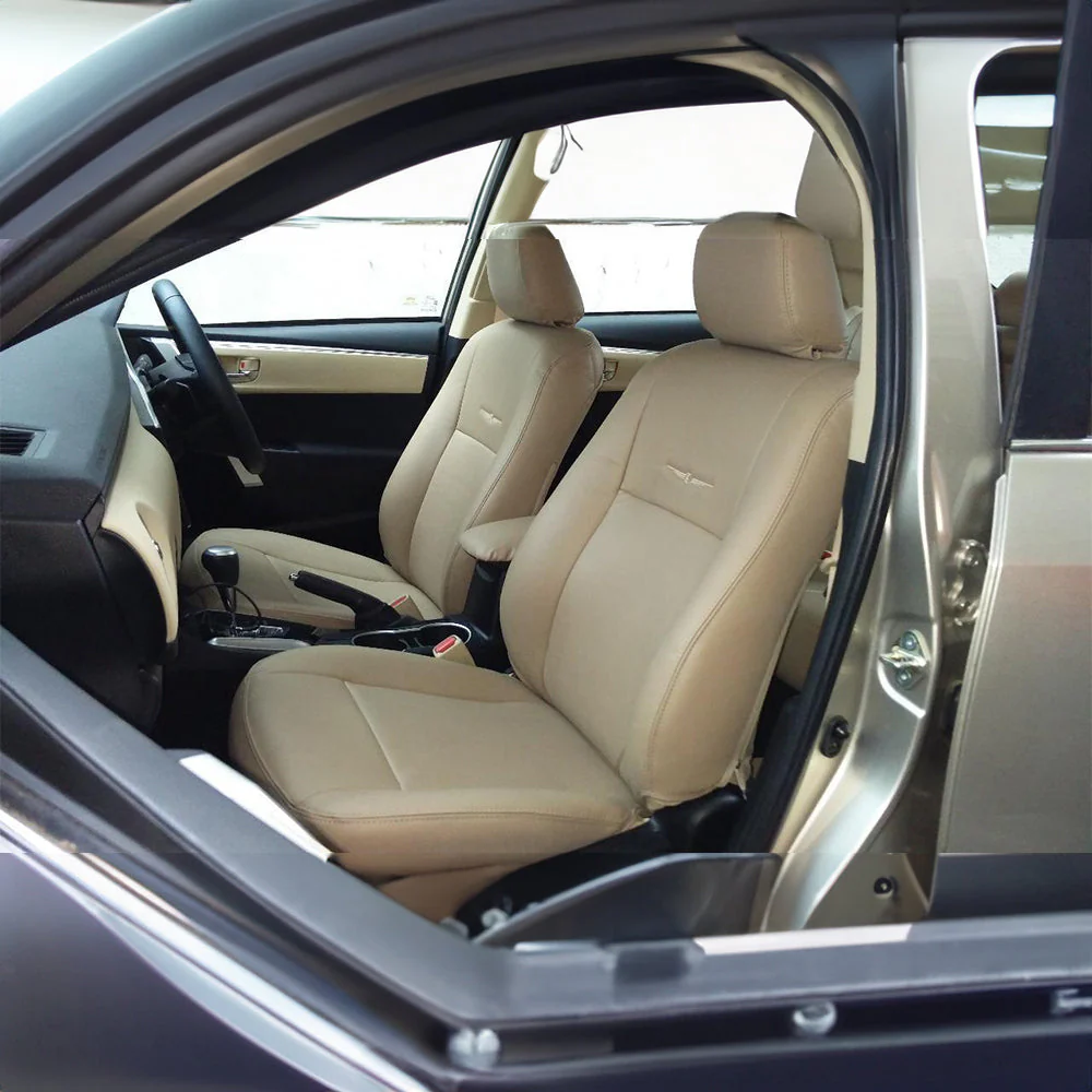 Nappa Uno Art Leather Car Seat Cover For Toyota Innova - Image 2