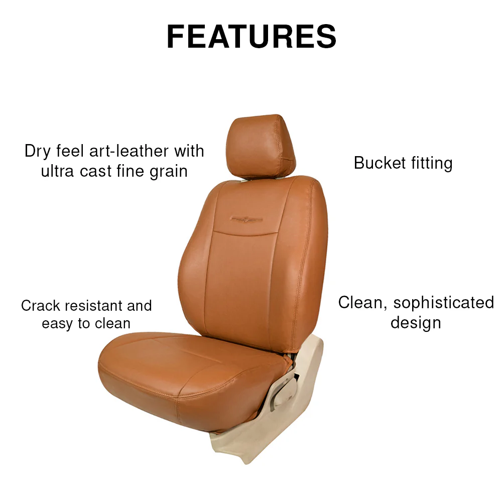 Nappa Uno Art Leather Car Seat Cover For Tata Punch - Image 12