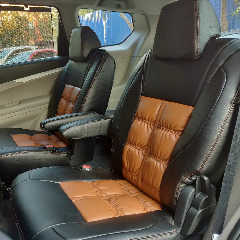 Nappa Grande Duo Art Leather Car Seat Cover For Skoda Kylaq - Image 3