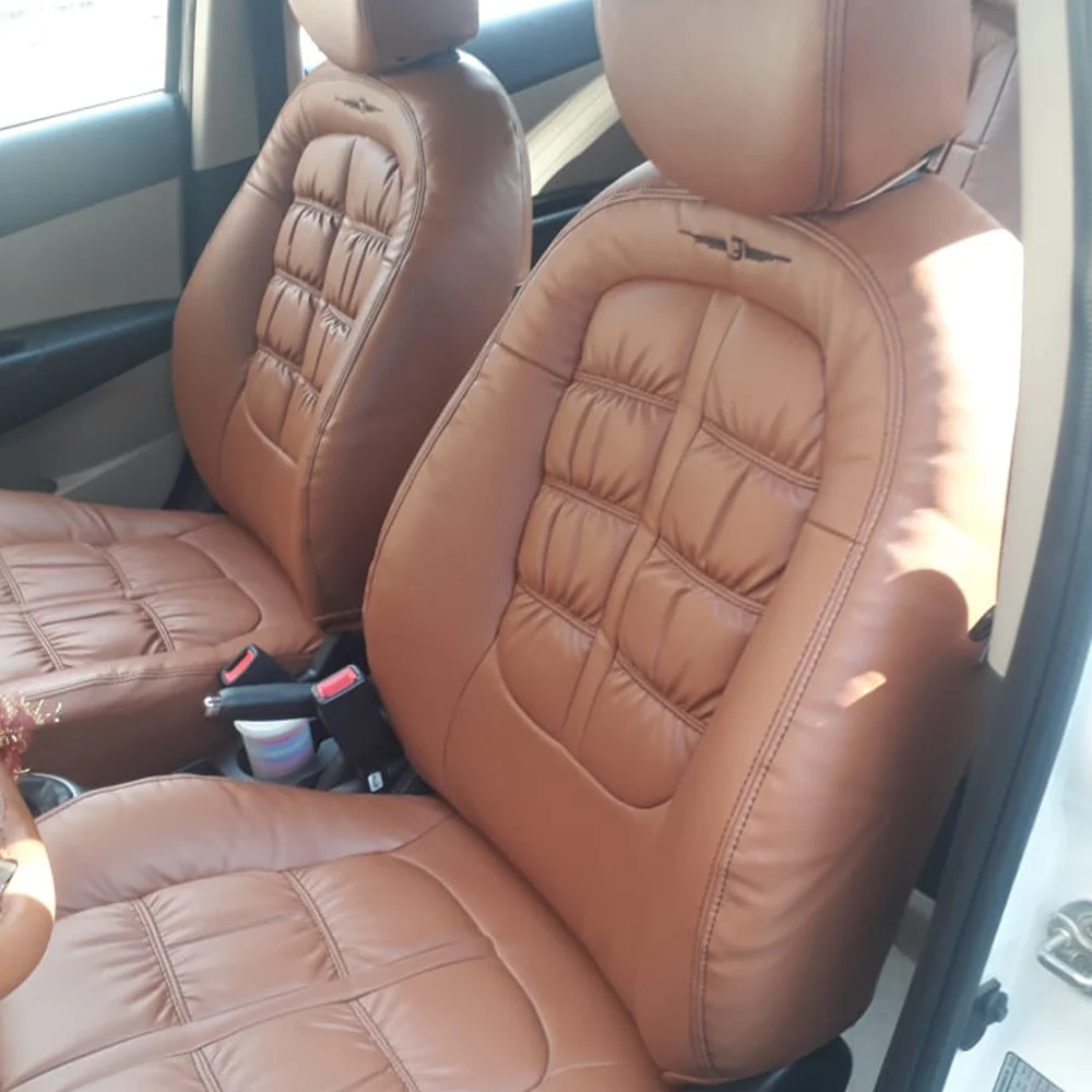 Nappa Grande Art Leather Car Seat Cover For Toyota Innova Crysta - Image 8