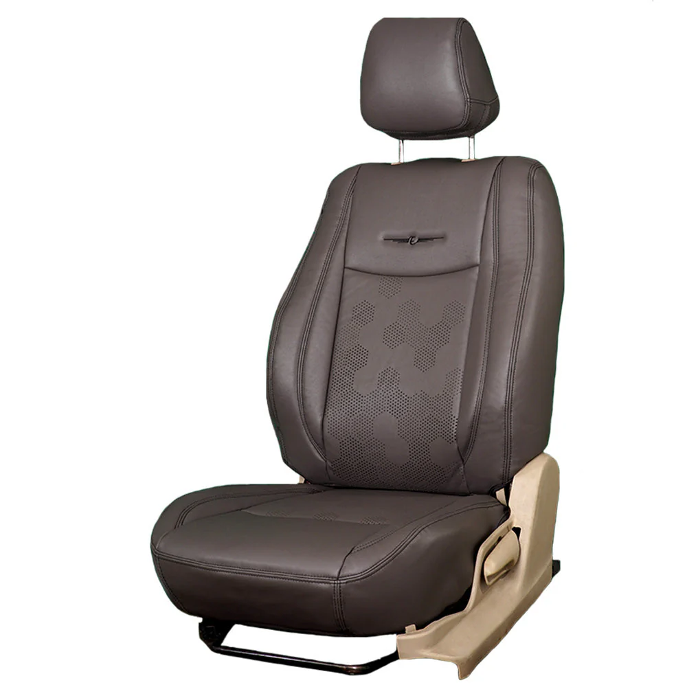 Nappa PR HEX  Art Leather Car Seat Cover For MG ZS EV - Image 3