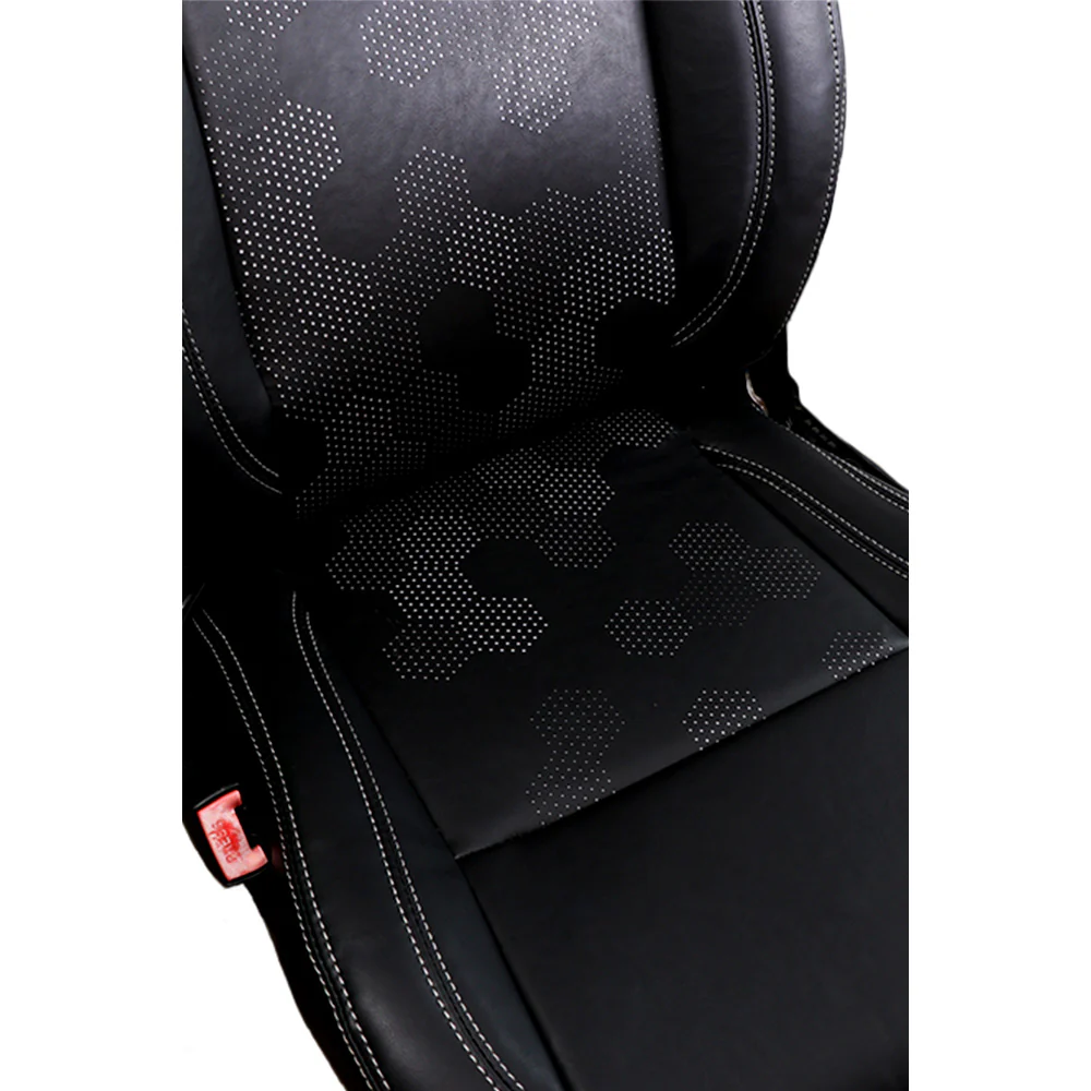 Nappa PR HEX  Art Leather Car Seat Cover For Tata Tiago - Image 3