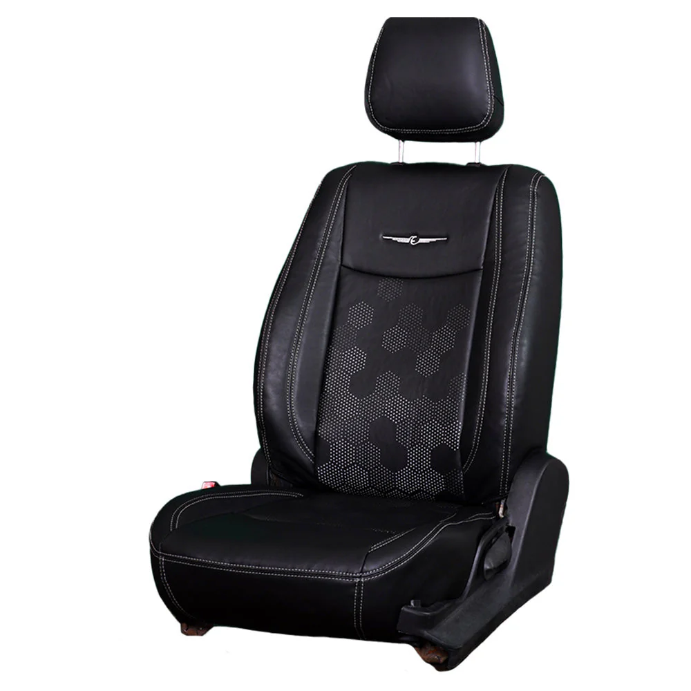 Nappa PR HEX Art Leather Car Seat Cover For Toyota Taisor - Image 11
