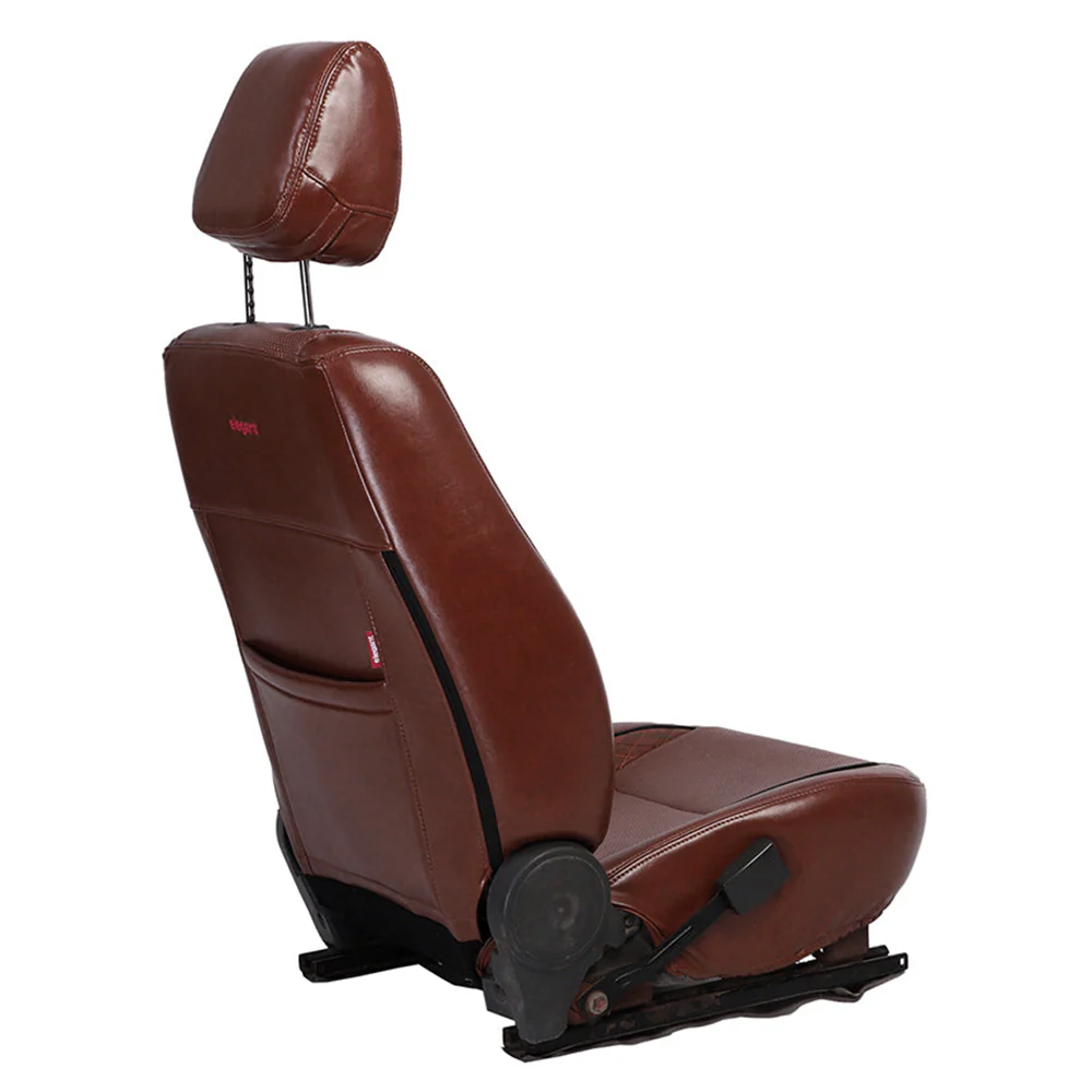 Posh Vegan Leather Car Seat Cover For Renault Duster - Image 14