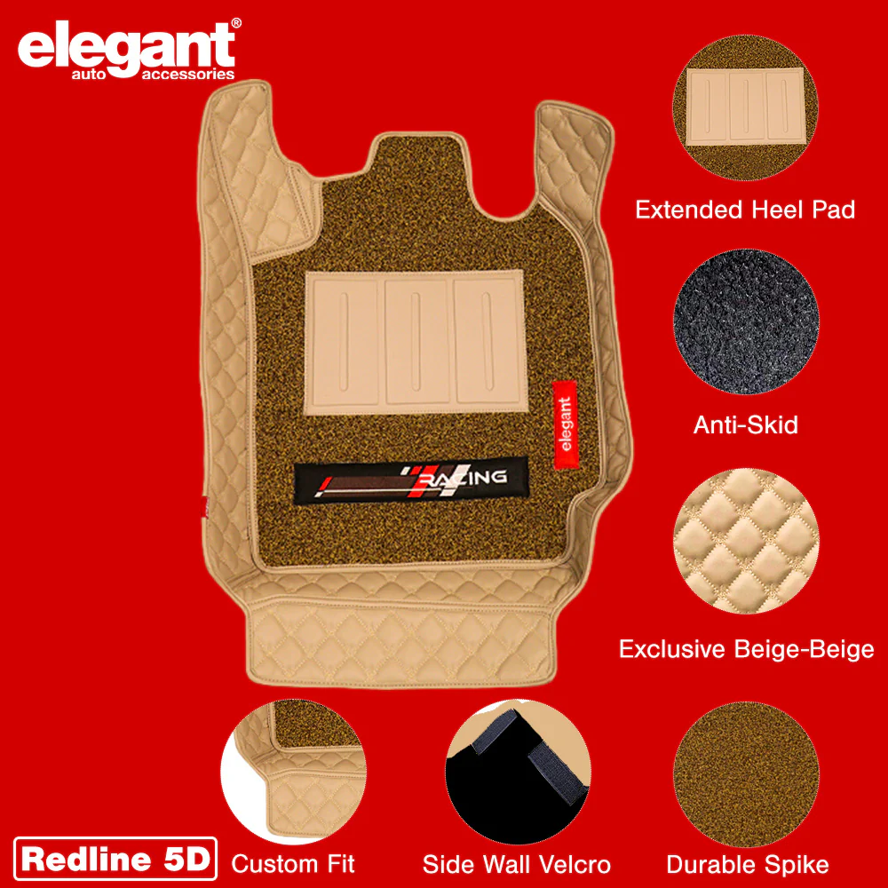 Redline 5D Car Floor Mat For Tata Safari Storme - Image 7