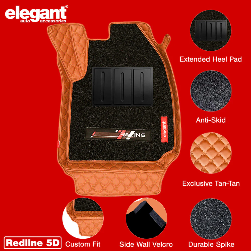 Redline 5D Car Floor Mat For Hyundai Alcazar - Image 7