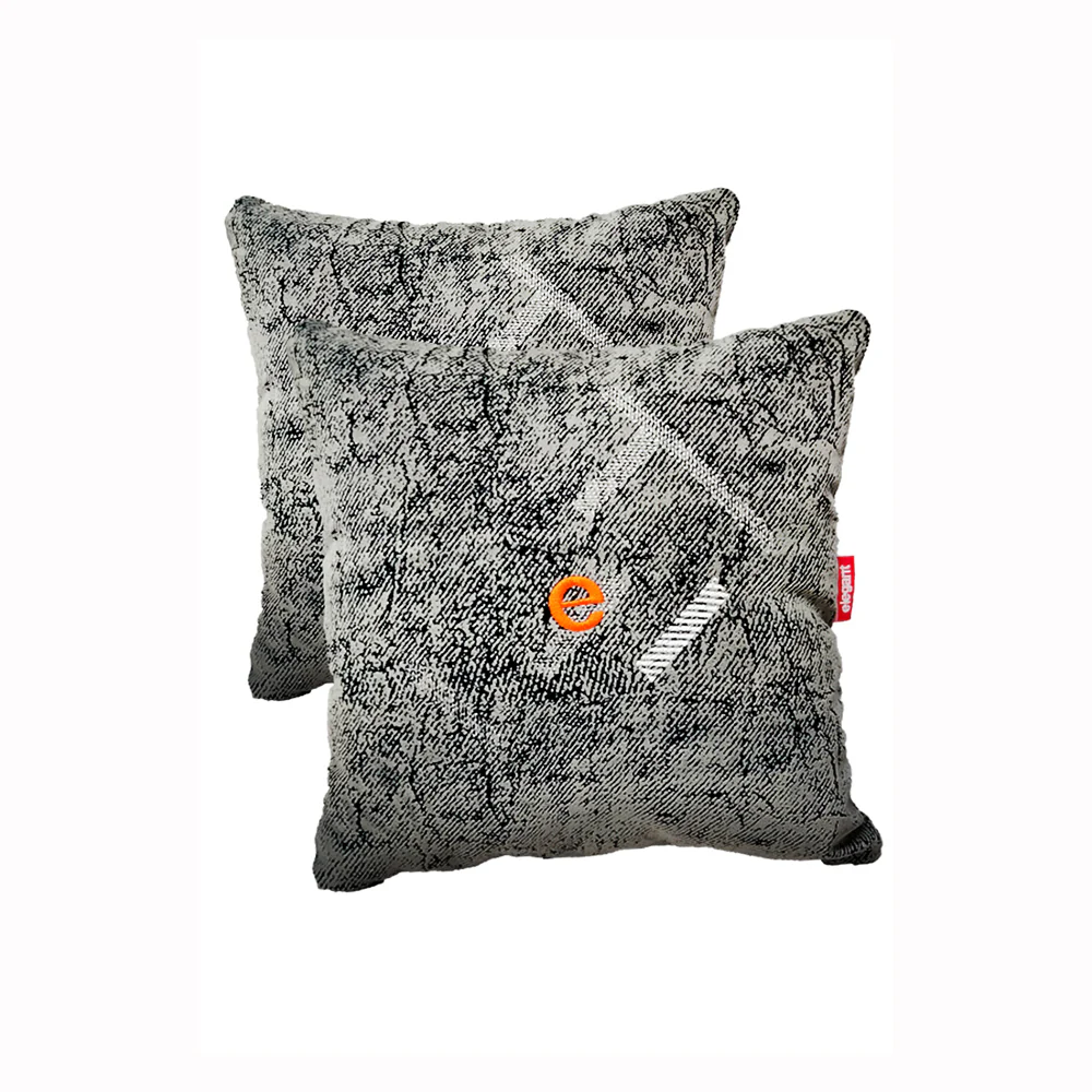 Elegant Silky Car Cushion Pillow Set of 2