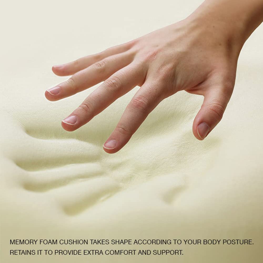 Elegant Snug Memory Foam Travel Pillow - Image 8