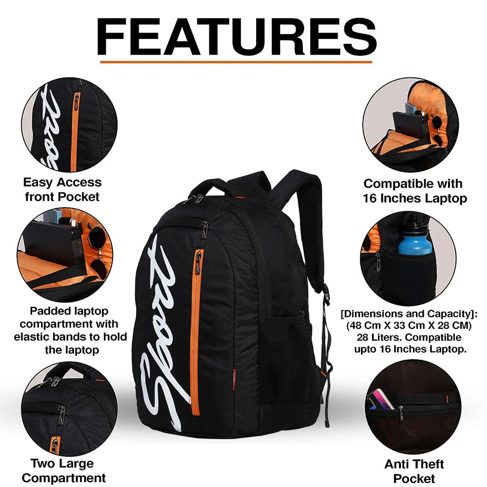 Elegant Sport Vertical Laptop Backpack & Bags - Image 3