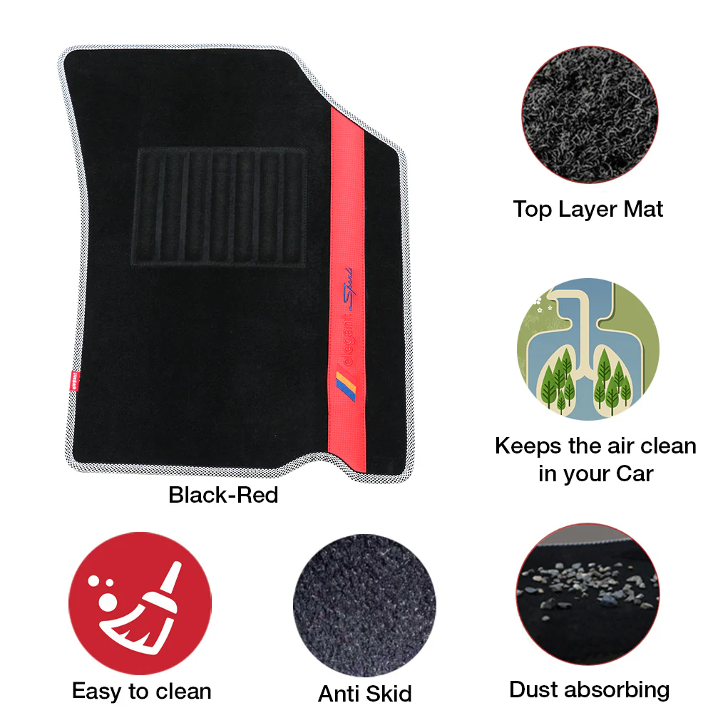 Sports Carpet Car Floor Mat For Fiat Linea - Image 15