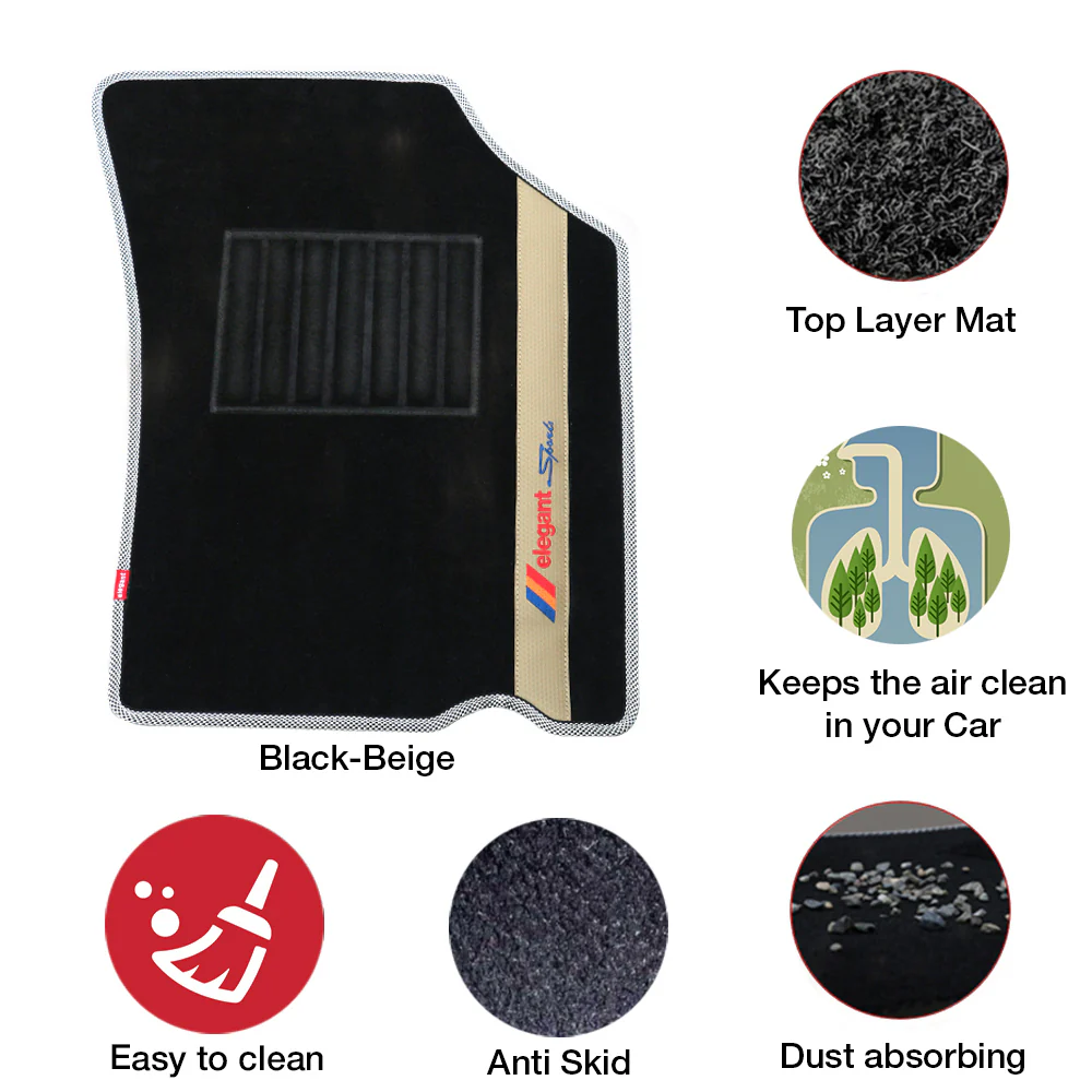 Sports Carpet Car Floor Mat For Toyota Etios Liva - Image 24