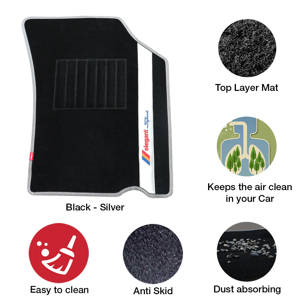 Sports Carpet Car Floor Mat For Mercedes CLA 200 - Image 19