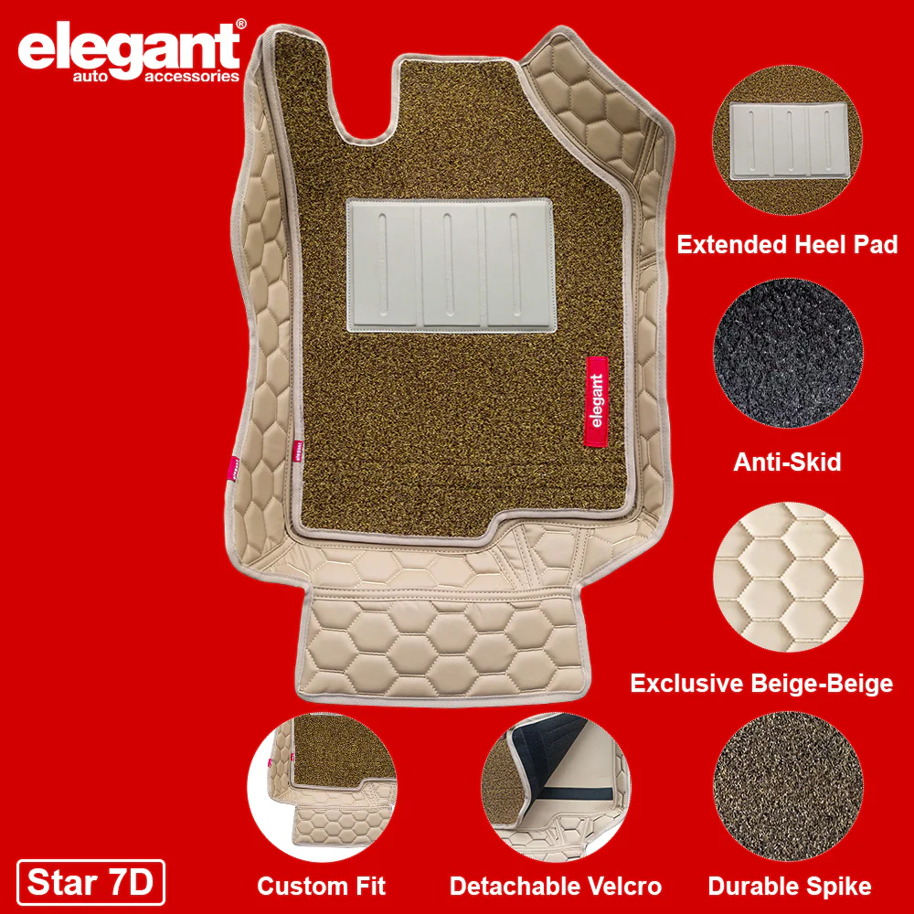 Star 7D Car Floor Mats For Mahindra XUV300 - Image 15