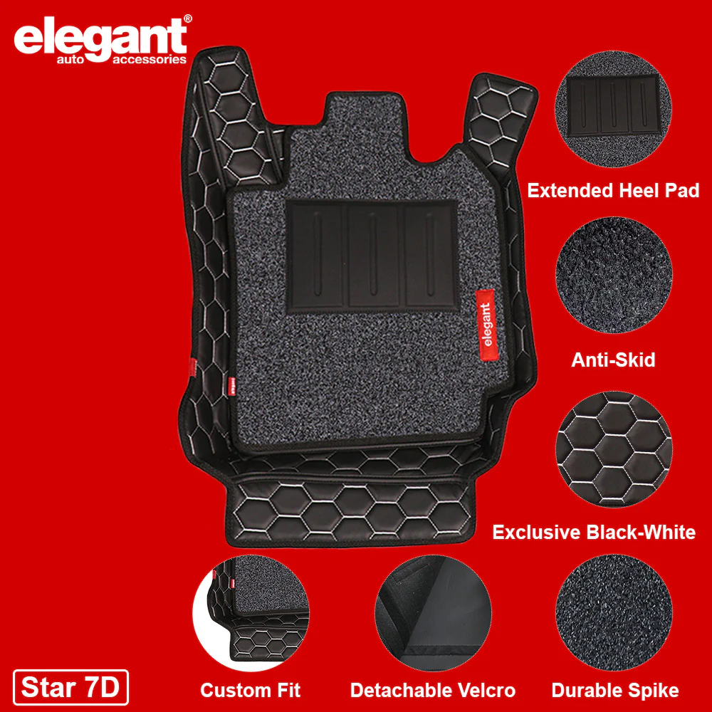 Star 7D Car Floor Mats For Volkswagen Virtus - Image 15