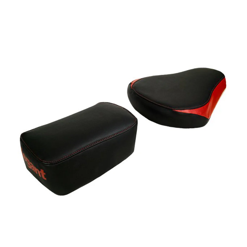 Uber Twin Bike Seat Cover Black and Red for Bullet - Image 4