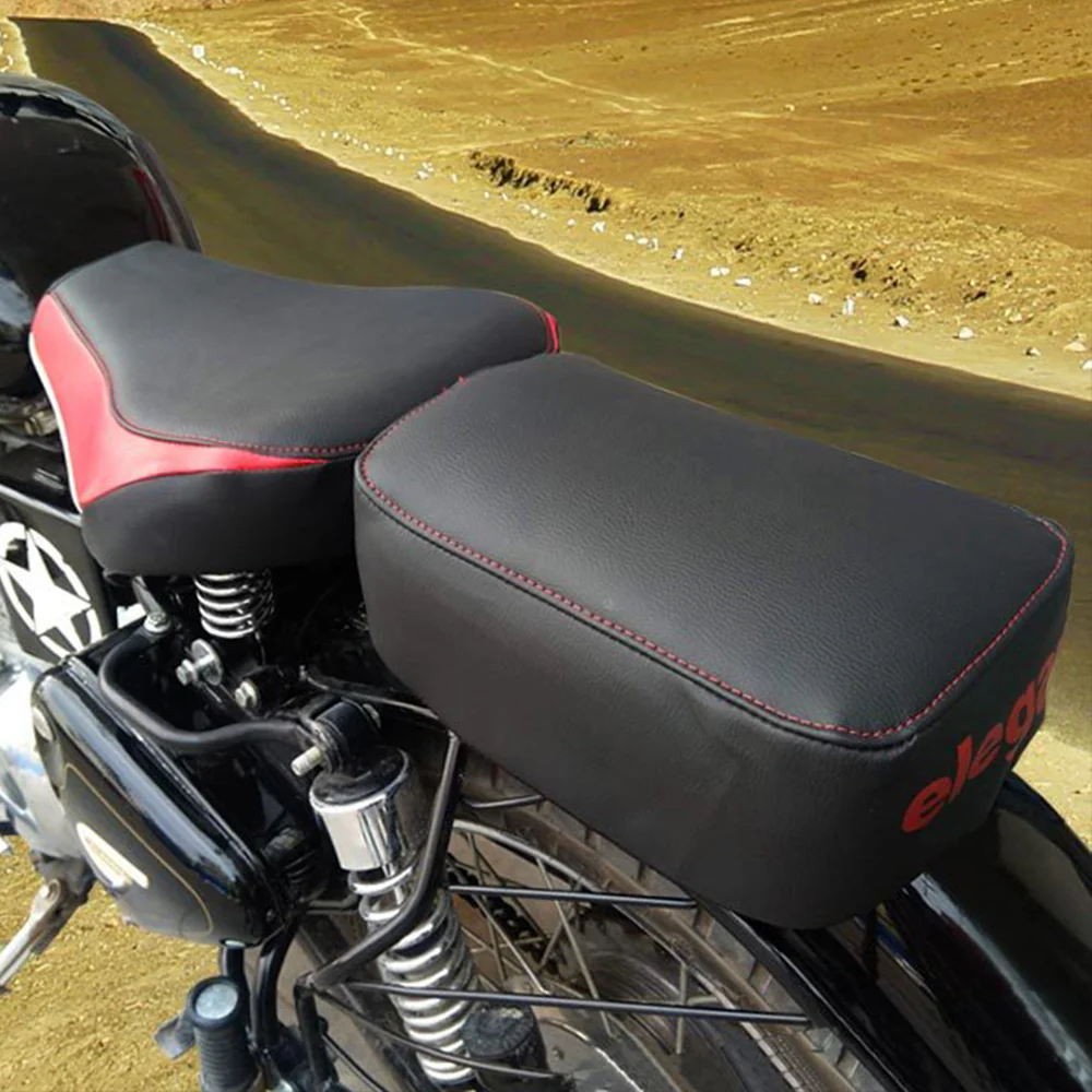 Uber Twin Bike Seat Cover Black and Red for Bullet - Image 5