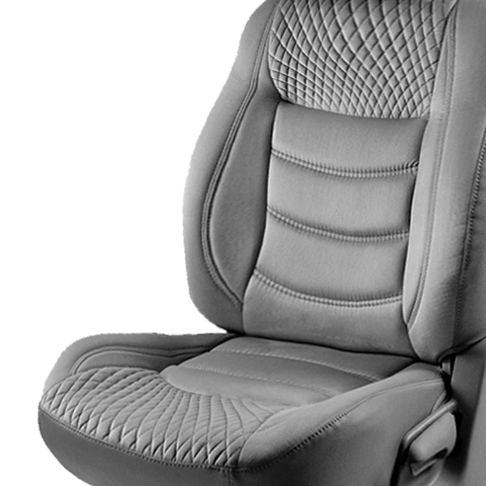 Veloba Crescent Velvet Fabric Car Seat Cover For Mahindra XUV 3XO - Image 11
