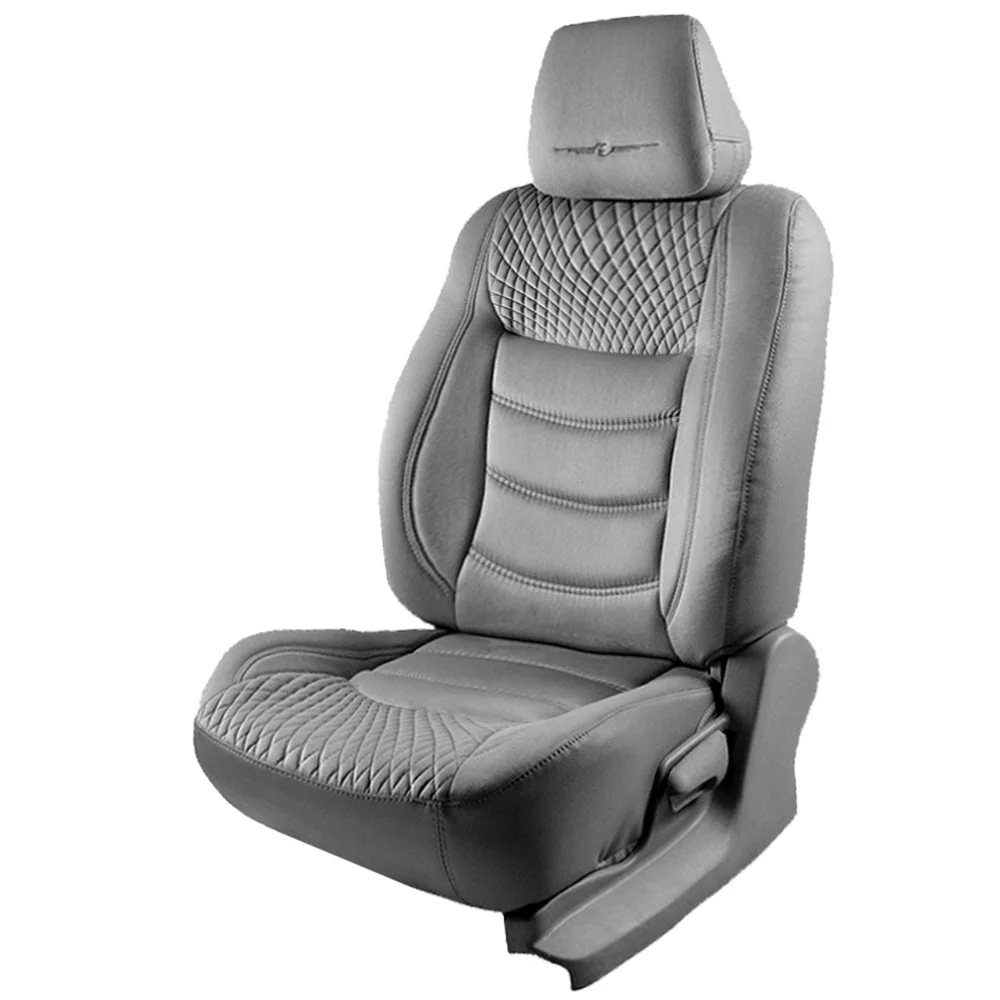 Veloba Crescent Velvet Fabric Car Seat Cover For Mahindra XUV 3XO - Image 3