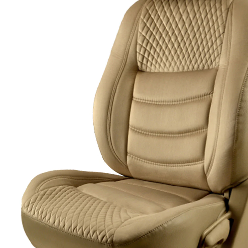 Veloba Crescent Velvet Fabric Car Seat Cover For Maruti Celerio - Image 5