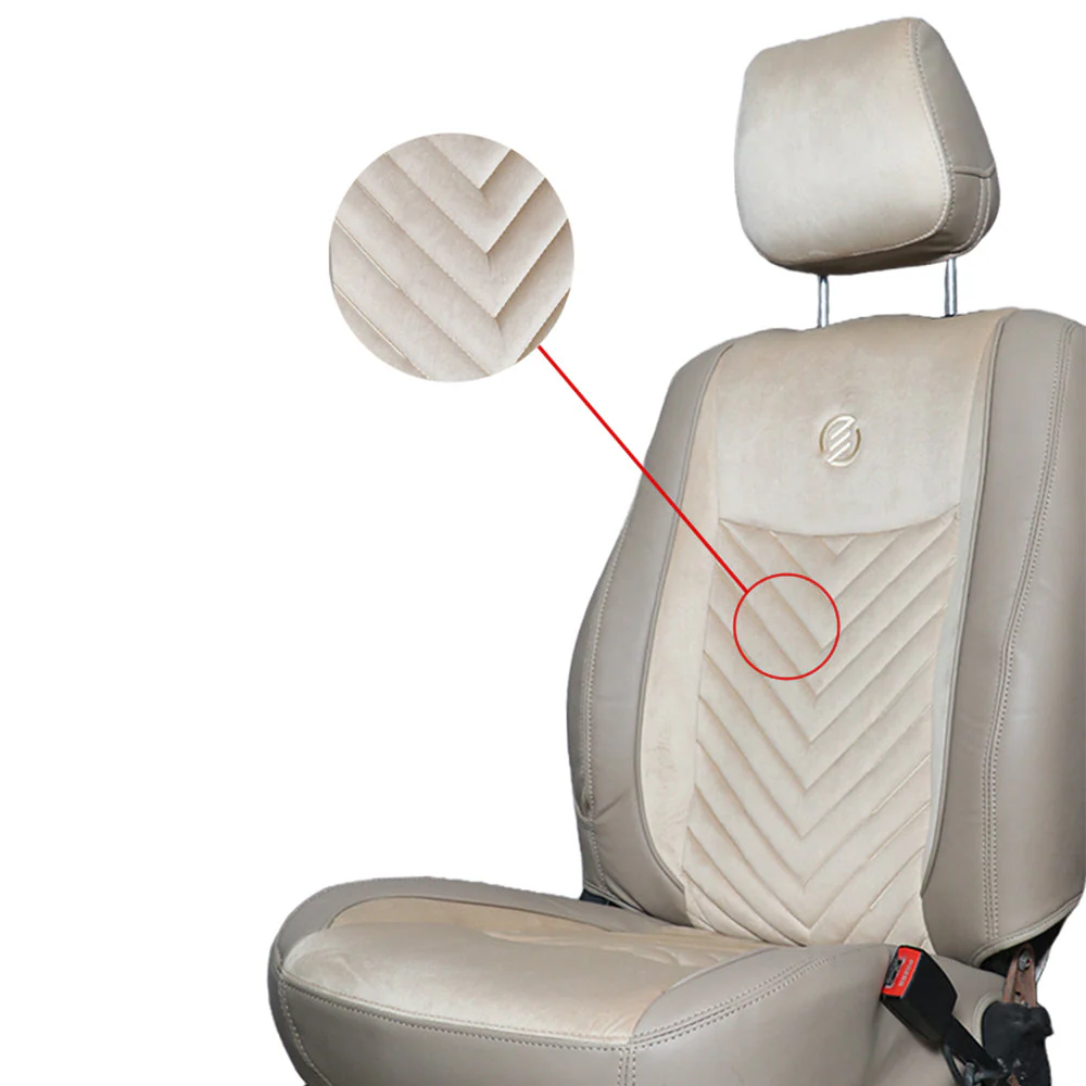 Veloba Softy Velvet Fabric Car Seat Cover For Maruti Dzire - Image 10
