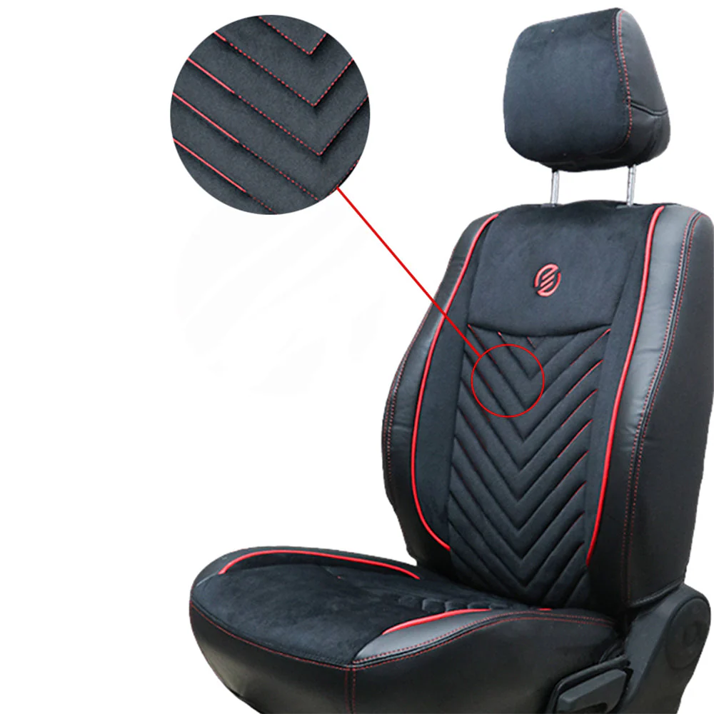 Veloba Softy Velvet Fabric Car Seat Cover For Hyundai Tucson - Image 9