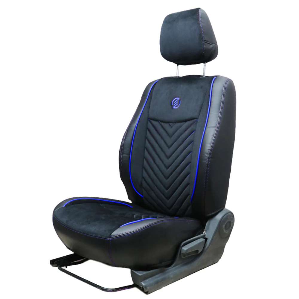 Veloba Softy Velvet Fabric Car Seat Cover For Maruti S-Presso - Image 3