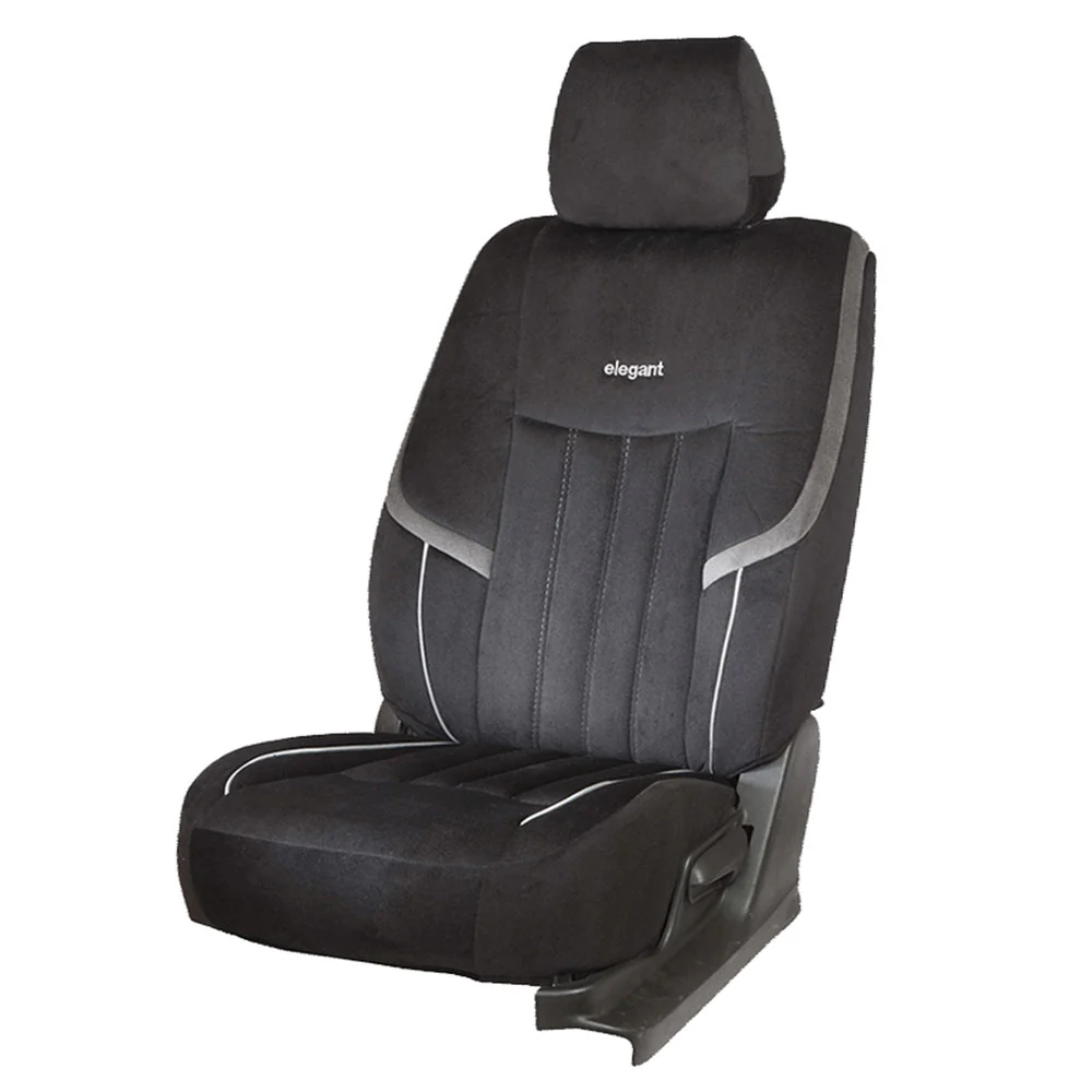 King Velvet Fabric Car Seat Cover For Skoda Slavia - Image 11