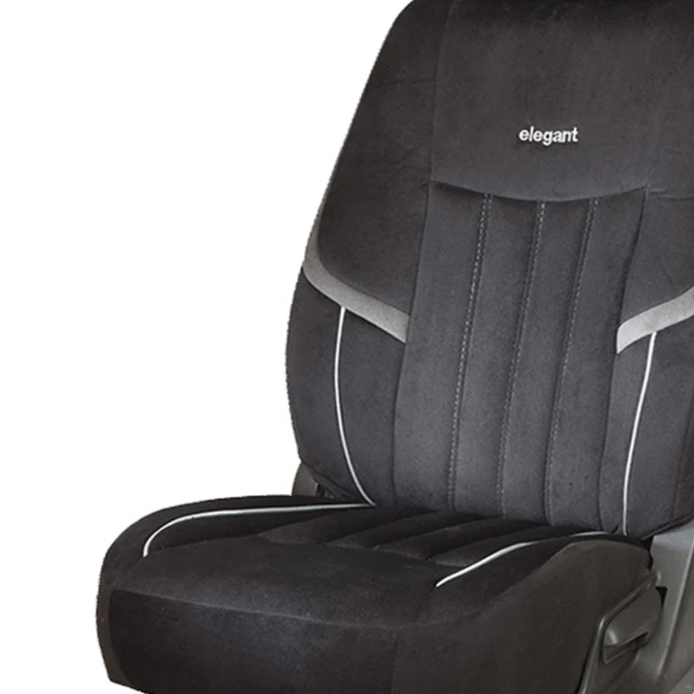 King Velvet Fabric Car Seat Cover For Volkswagen Virtus - Image 11