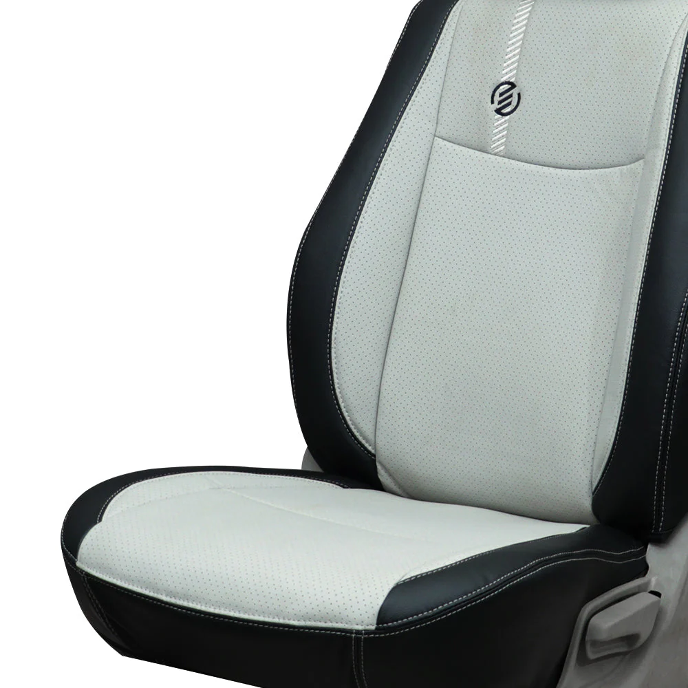 Venti 1 Duo Perforated Art Leather Car Seat Cover For Tata Punch - Image 3