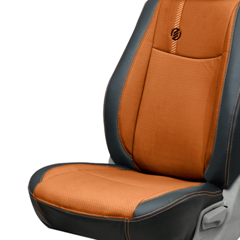 Venti 1 Duo Perforated Art Leather Car Seat Cover For Toyota Hycross - Image 11
