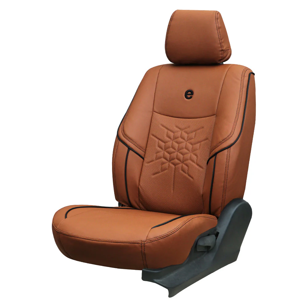 Venti 2 Perforated Art Leather Car Seat Cover For Toyota Etios - Image 3