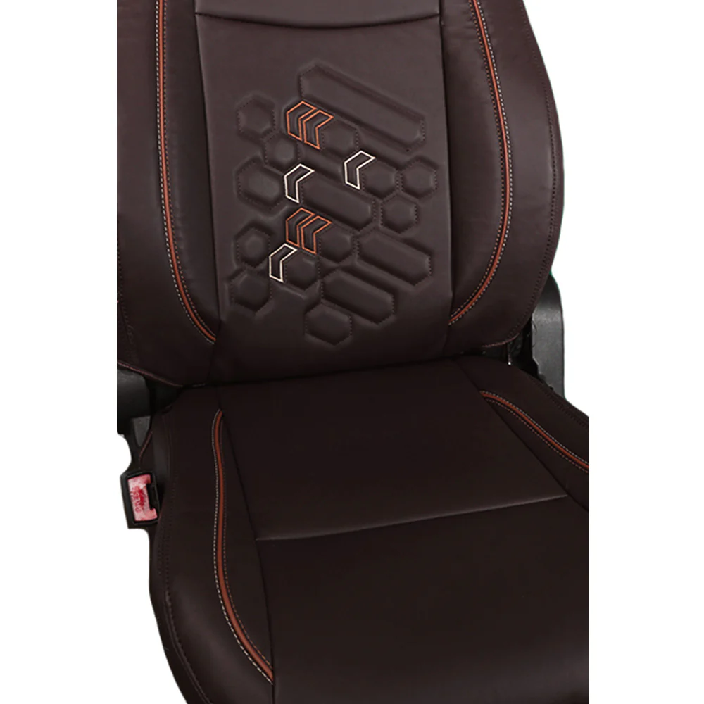Victor 2 Art Leather Car Seat Cover For Honda Amaze - Image 6