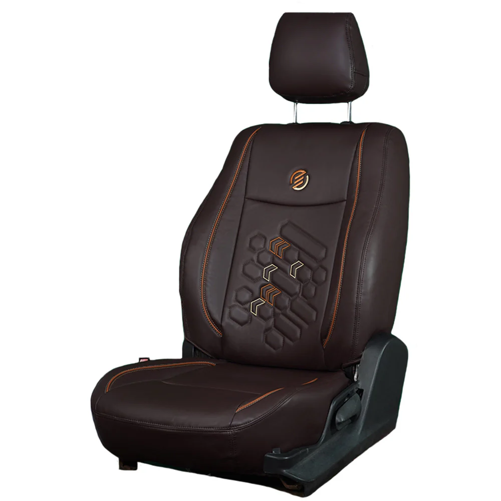 Victor 2 Art Leather Car Seat Cover For Toyota Innova Crysta - Image 4