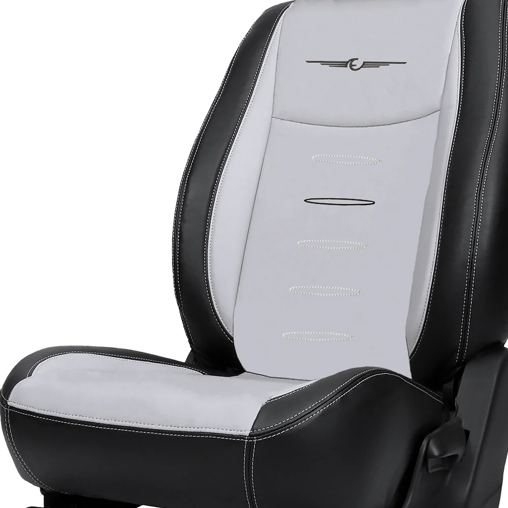 Oval Plus Bucket Fit Art Leather Car Seat Cover For Maruti Brezza - Image 4