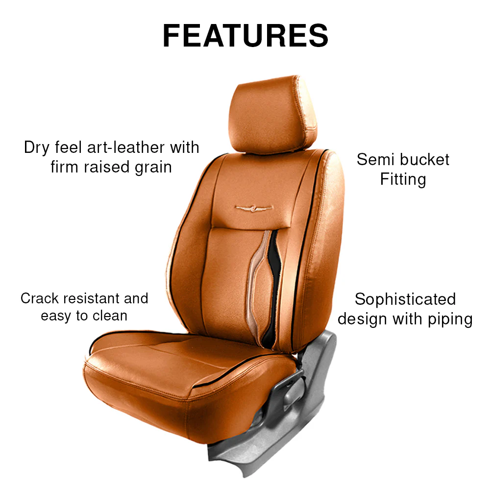 Vogue Trip Plus Art Leather Bucket Fitting Car Seat Cover For Mahindra XUV500 - Image 10