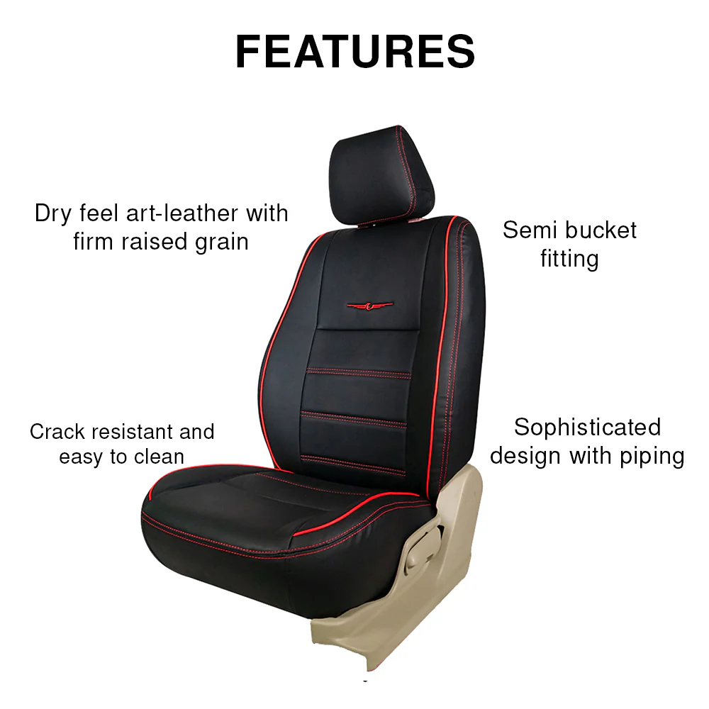 Vogue Urban Plus Art Leather Car Seat Cover For Toyota Glanza - Image 12