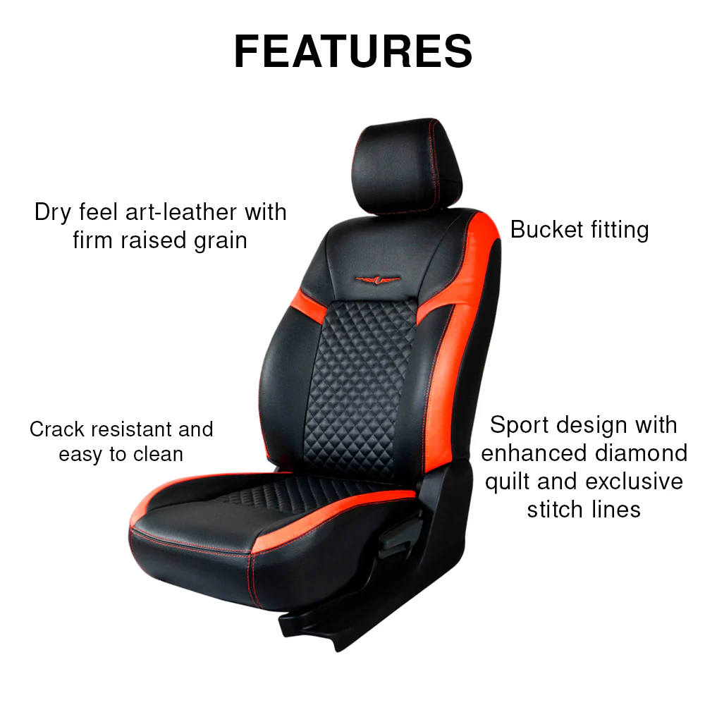 Vogue Star Art Leather Car Seat Cover For Renault Duster - Image 20