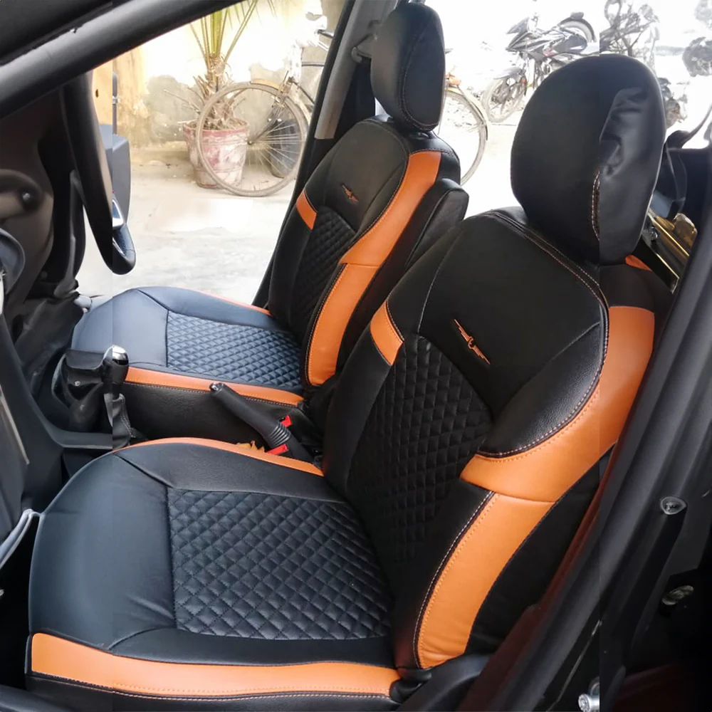 Vogue Star Art Leather Car Seat Cover For Volkswagen Virtus - Image 17